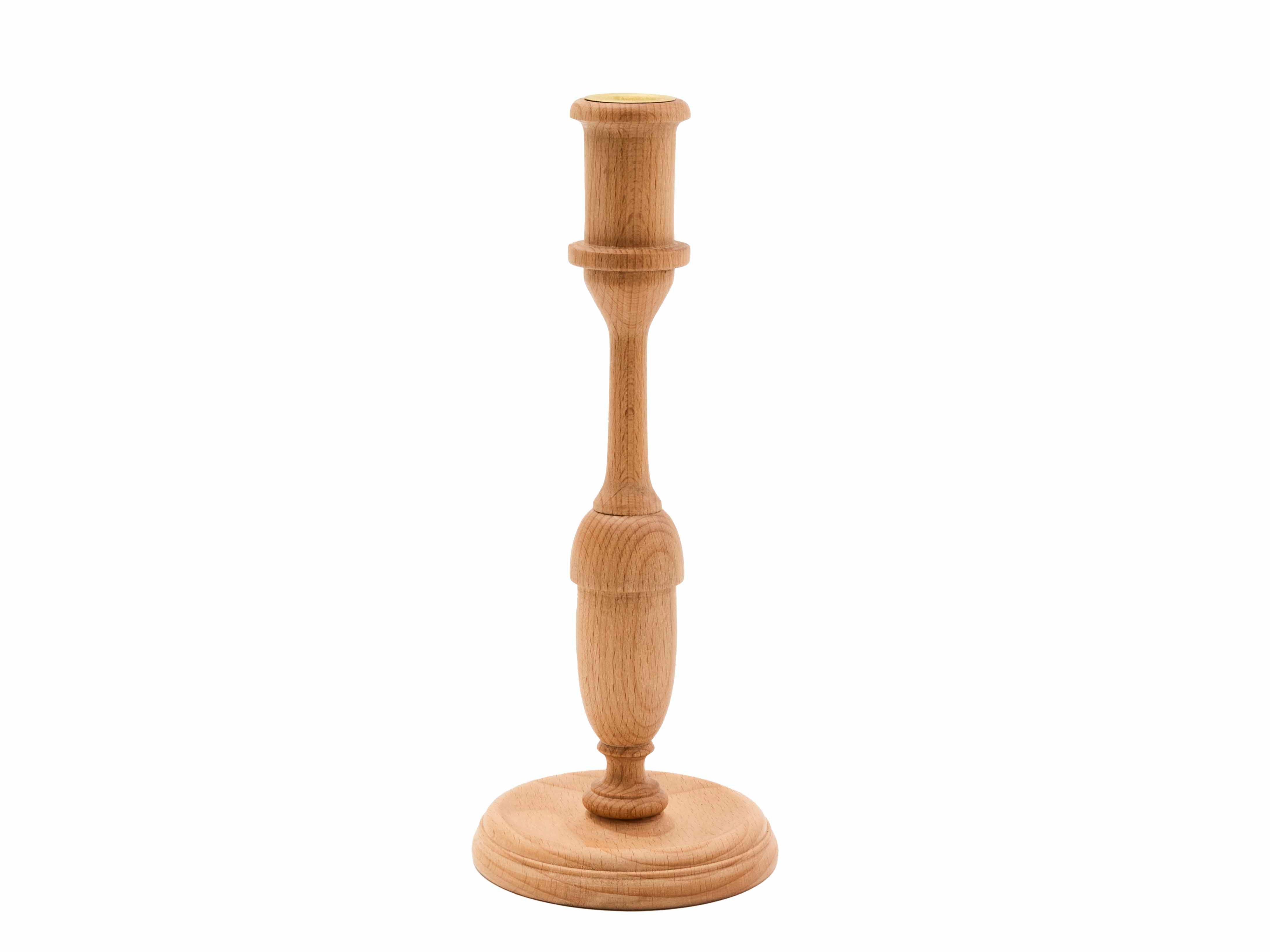 Georgian Wooden Candlesticks Alternative Image