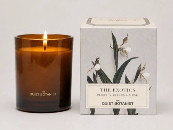The Exotics Candle by Quiet Botanist