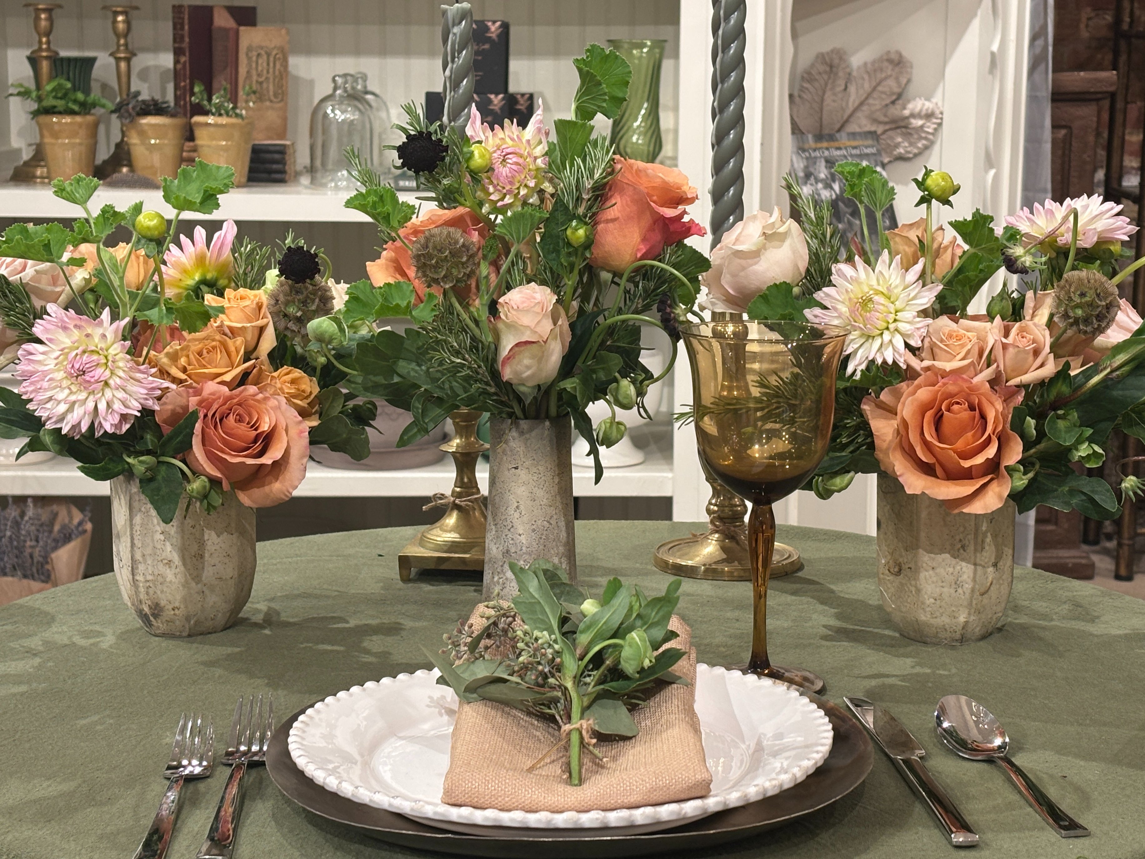 October 22nd Floral Design Workshop, 6:30 - 8:30 pm