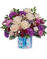 Teleflora's Blue Beauty Bouquet