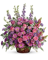 Gracious Lavender Basket