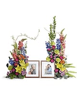 Loving Farewell Photo Tribute Bouquet