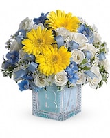 Baby's First Block by Teleflora - Blue