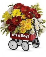 Baby's Wow Wagon by Teleflora - Boy