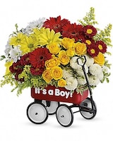 Baby's Wow Wagon by Teleflora - Boy
