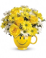 Teleflora's Be Happy® Bouquet with Roses