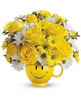 Teleflora's Be Happy® Bouquet with Roses