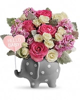 Teleflora's Hello Sweet Baby - Pink