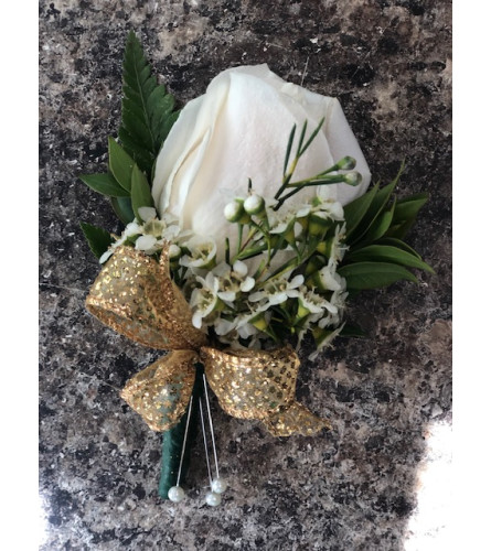 Prom Rose Boutonniere