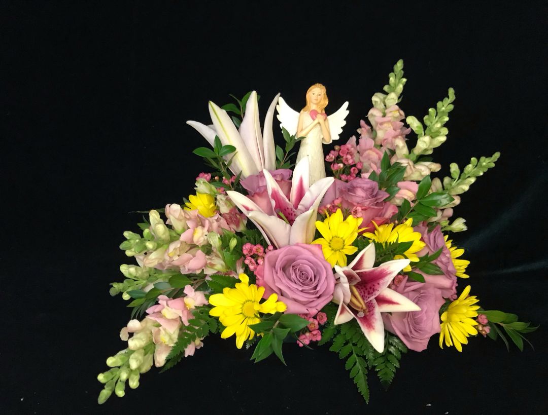 angel table arrangement 