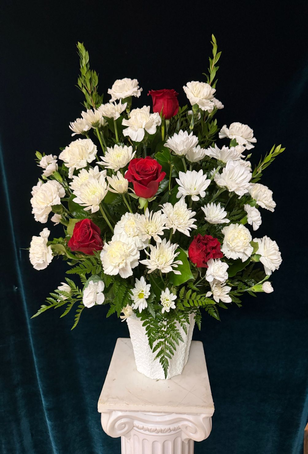 red and white sympathy 