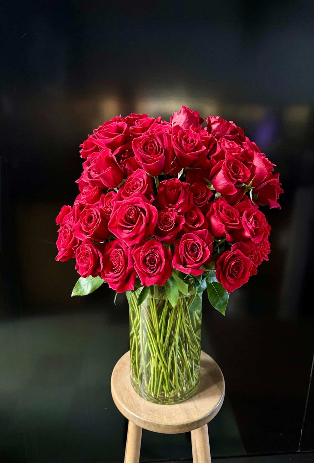 100 Long Stem Roses