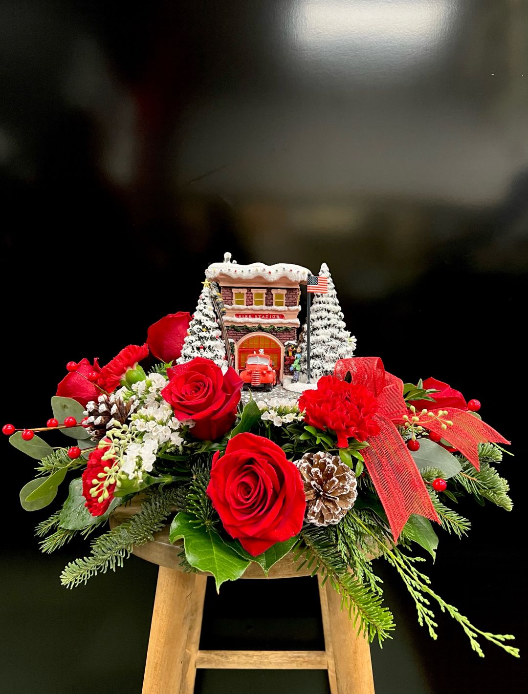 Thomas Kinkade “A First Responder’s Christmas” 2019