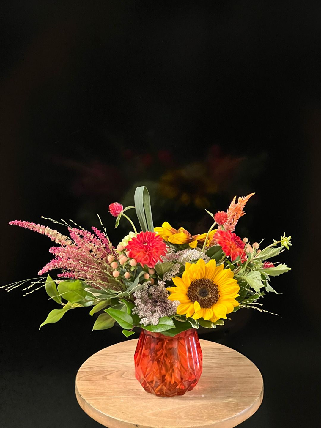 Dancing with Dahlias 