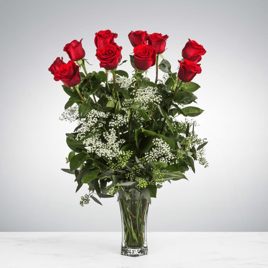 1 Dozen stunning roses