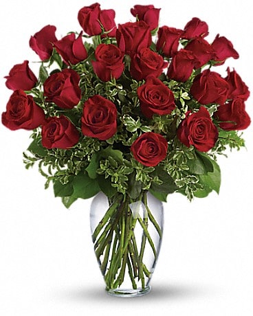 Always on My Mind Long Stemmed Red Roses T64-1A