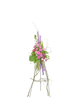 Peaceful Pink Standing Spray