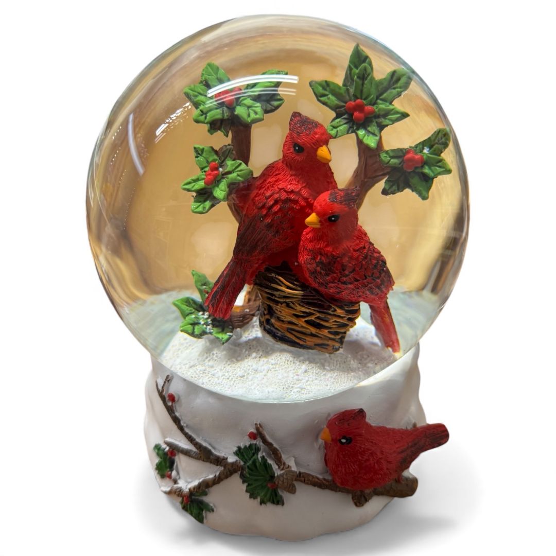 Cardinal SnowGlobe and  Music Bix