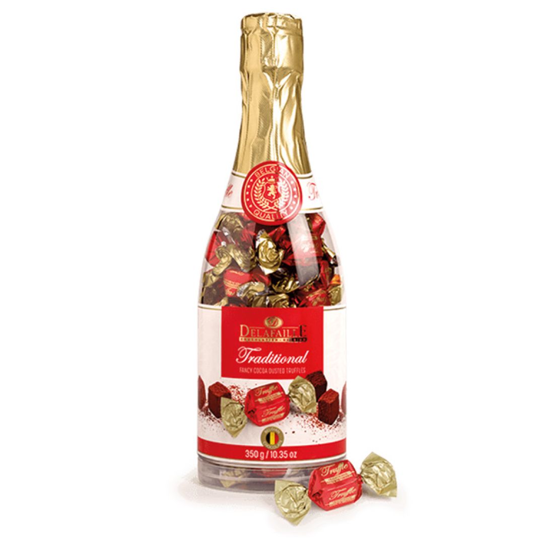 Chocolate Truffle Wine Bottle