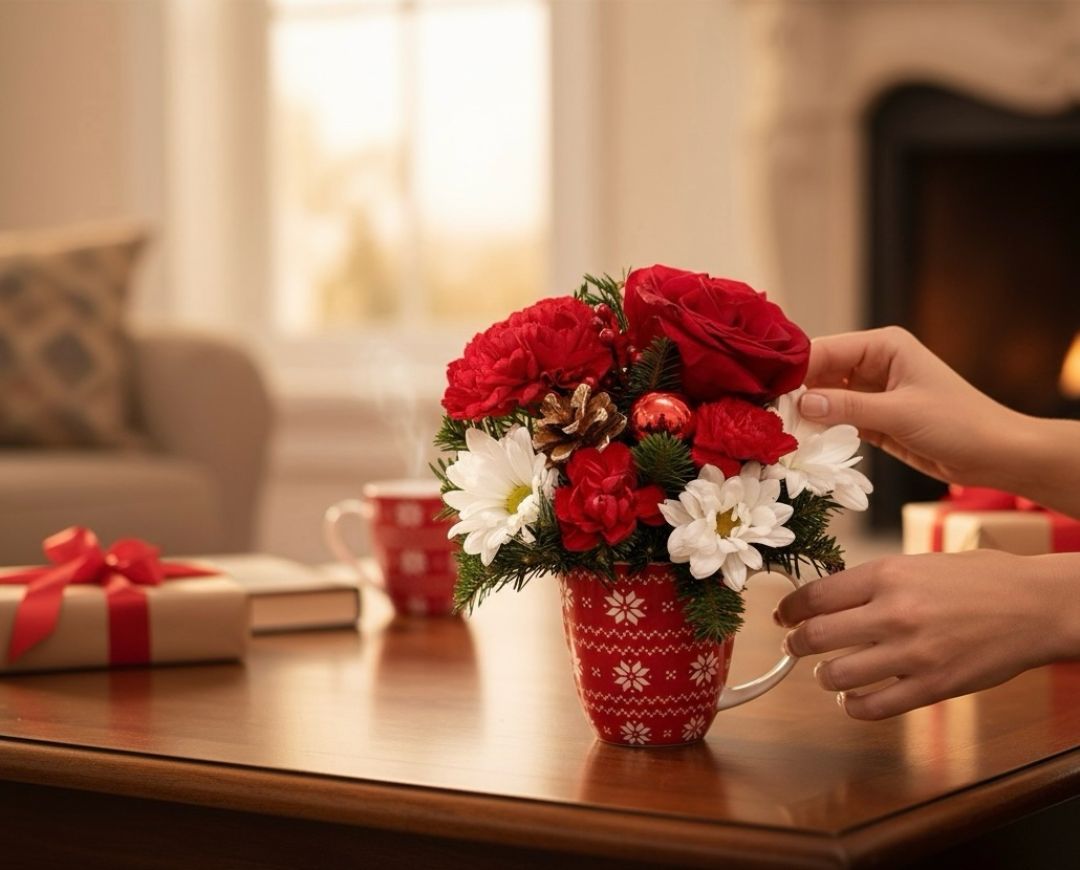 Holiday Snowflake Mug
