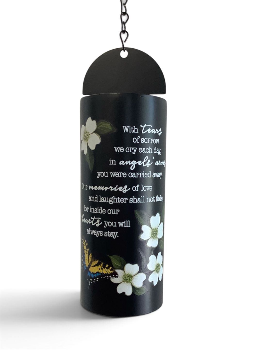 Angels Arms Cylinder Wind Chime - 22