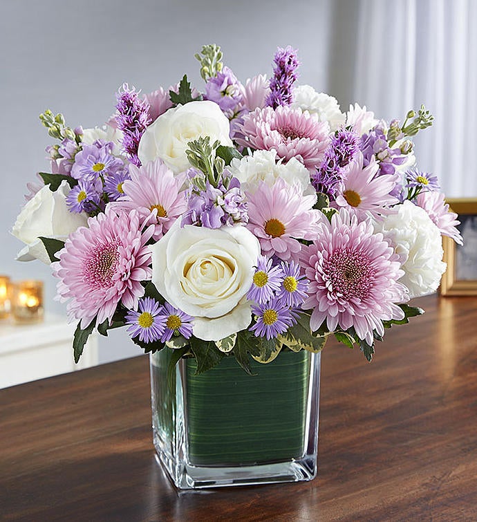 Soothing Sorrows Lavender & White