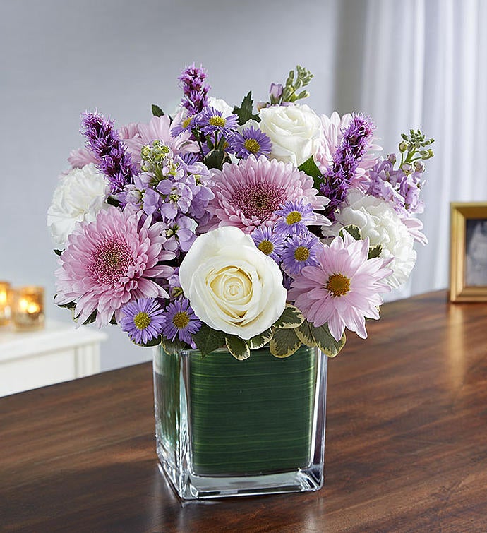 Soothing Sorrows Lavender & White
