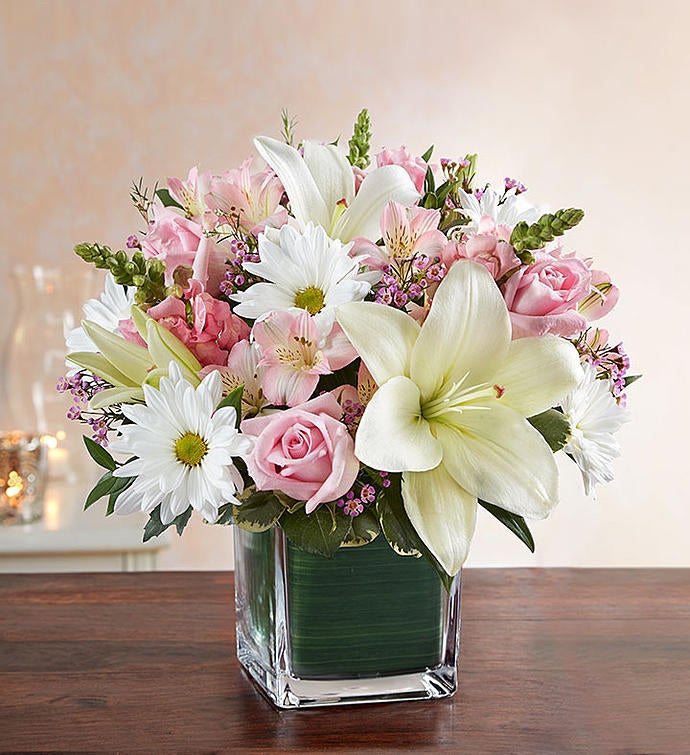 Soothing Sorrows Pink & White