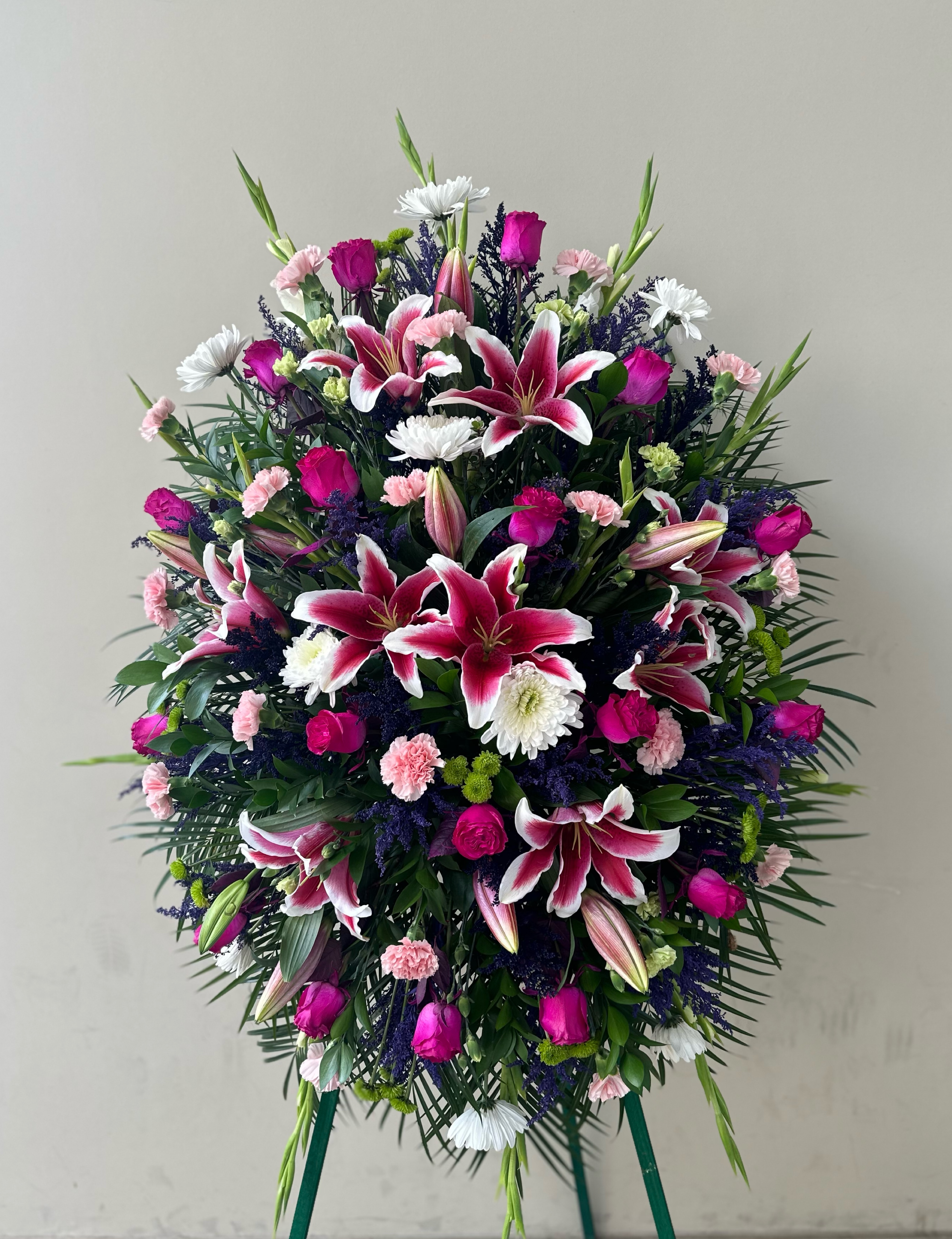 Pastel Sympathy Standing Spray