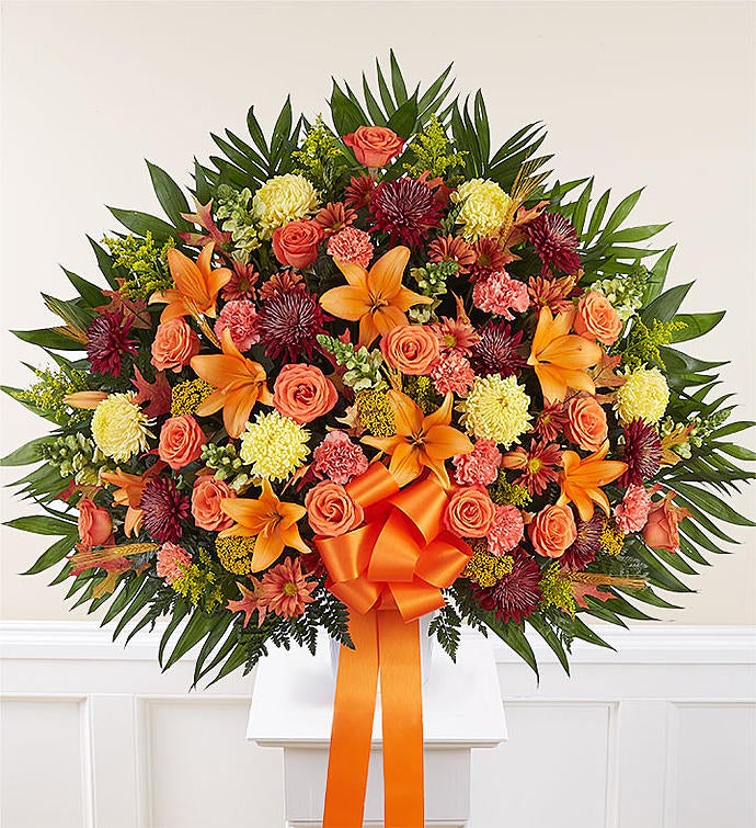 Heartfelt Sympathies™ Standing Basket - Fall