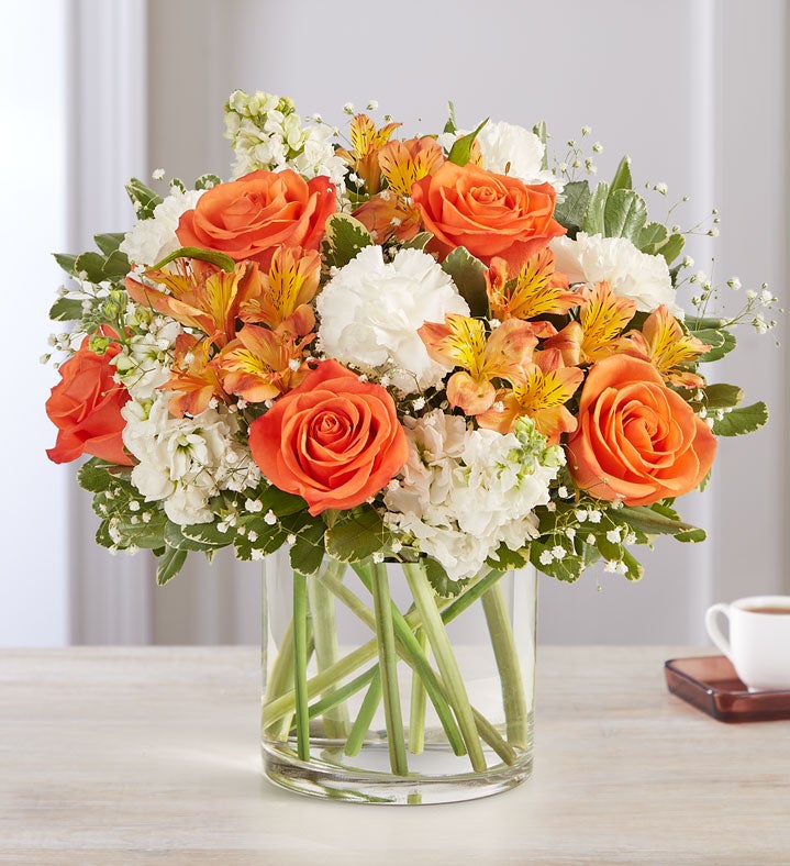 Loving Sentiments™ Peach, Orange & White