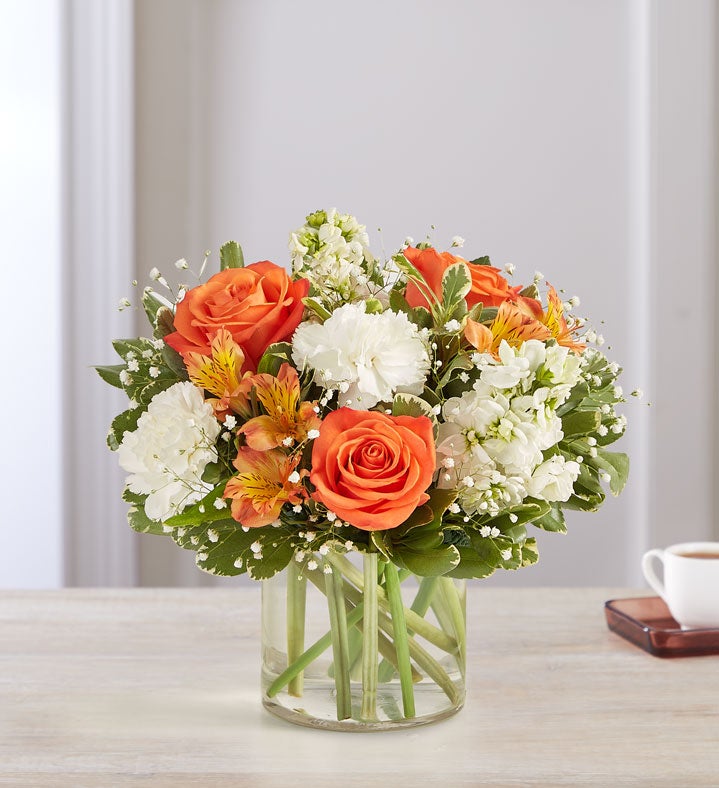 Loving Sentiments™ Peach, Orange & White