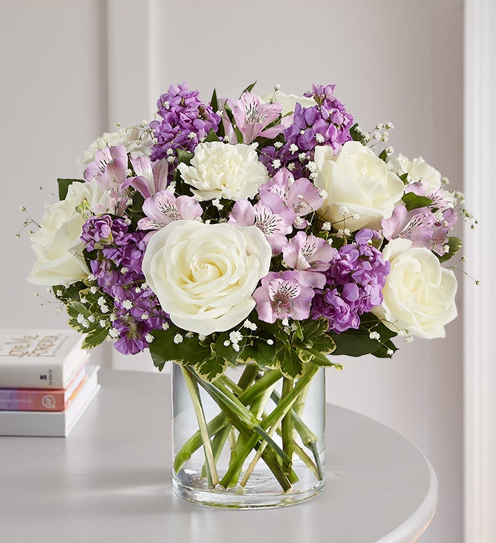 Loving Sentiments™ Lavender & White