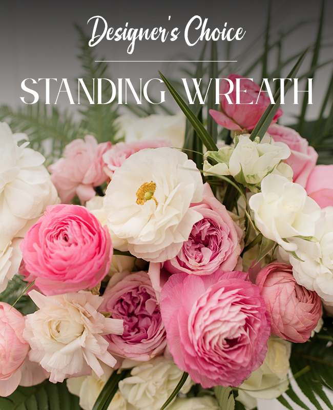 Designer's Choice Standing Wreath