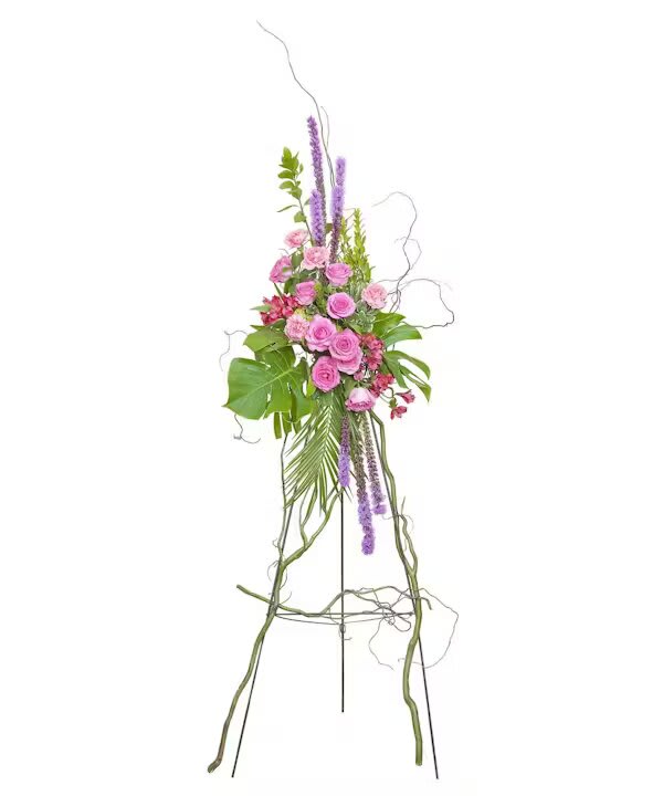 PEACEFUL PINK STANDING SPRAY