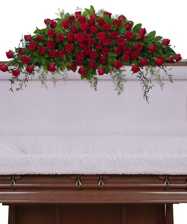 ROYAL ROSE FULL CASKET SPRAY