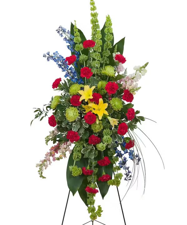 TREASURED CELEBRATION STANDING SPRAY