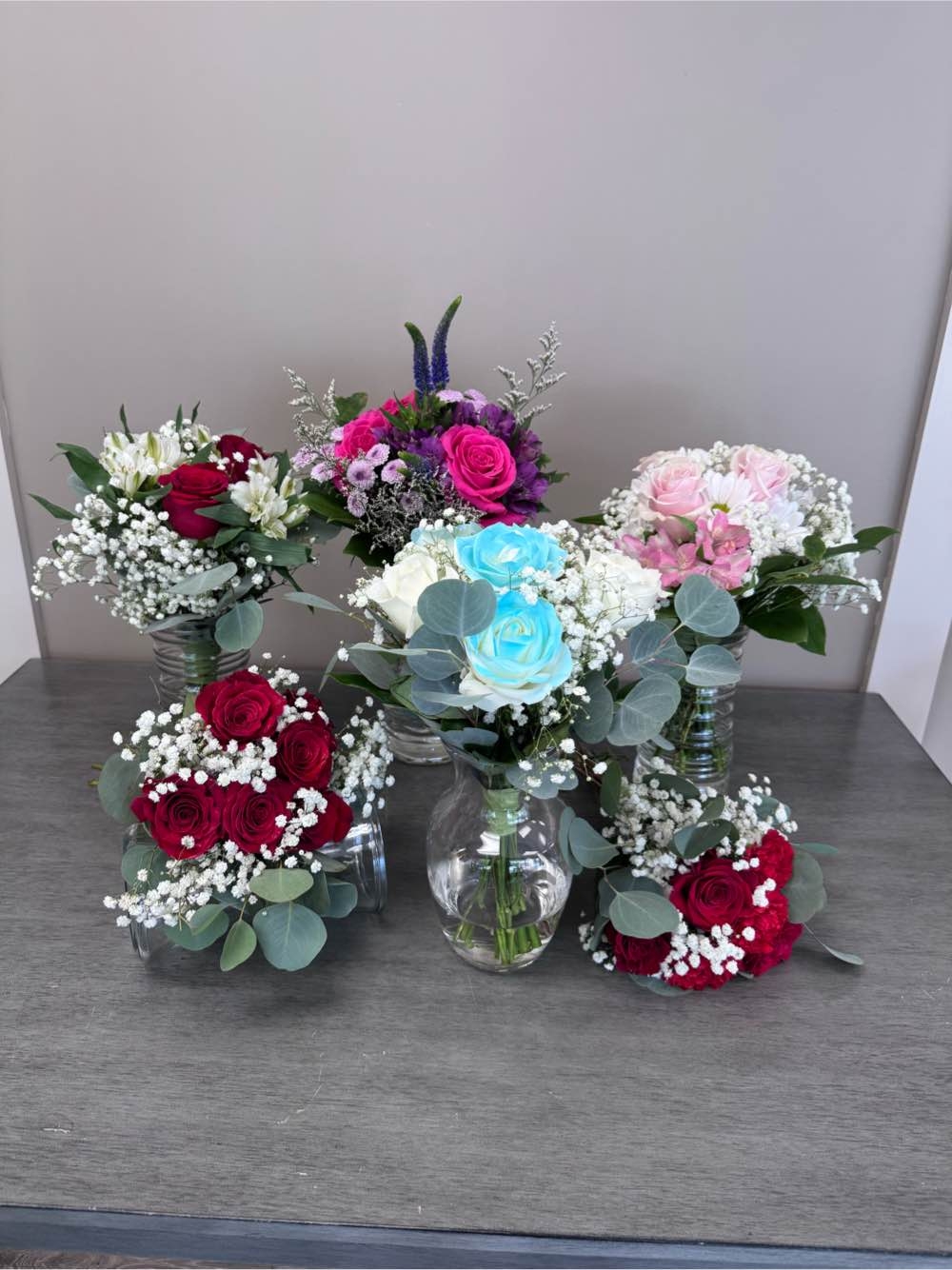 Custom Hand Tied Prom Bouquets