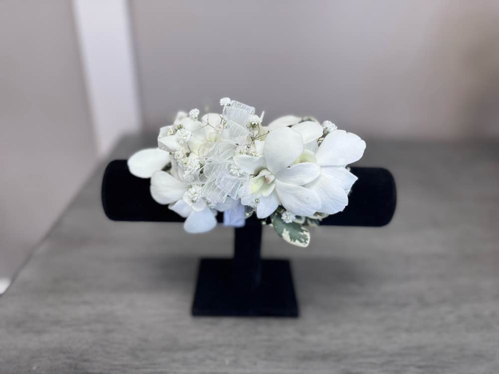 White Orchid Corsage