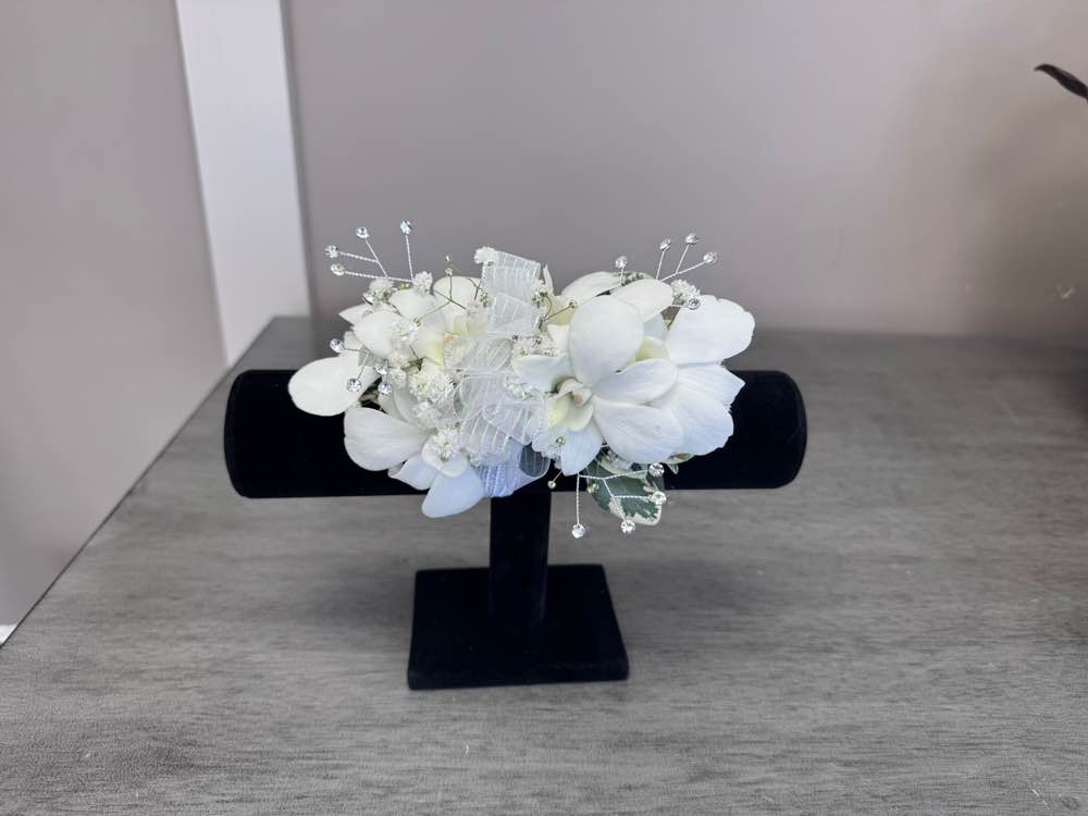 White Orchid Corsage