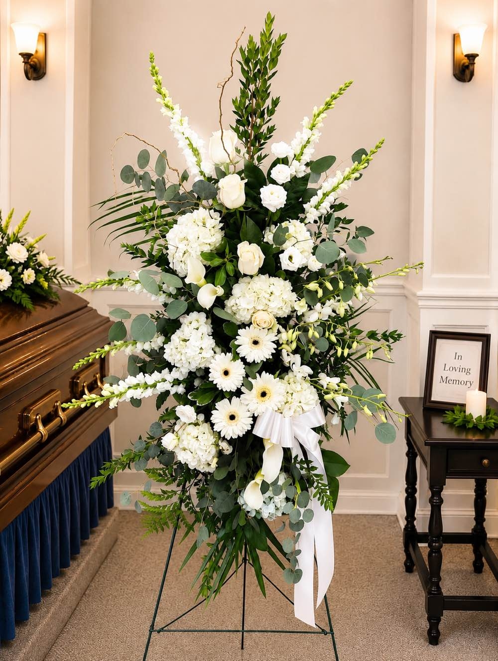 White Tribute Spray