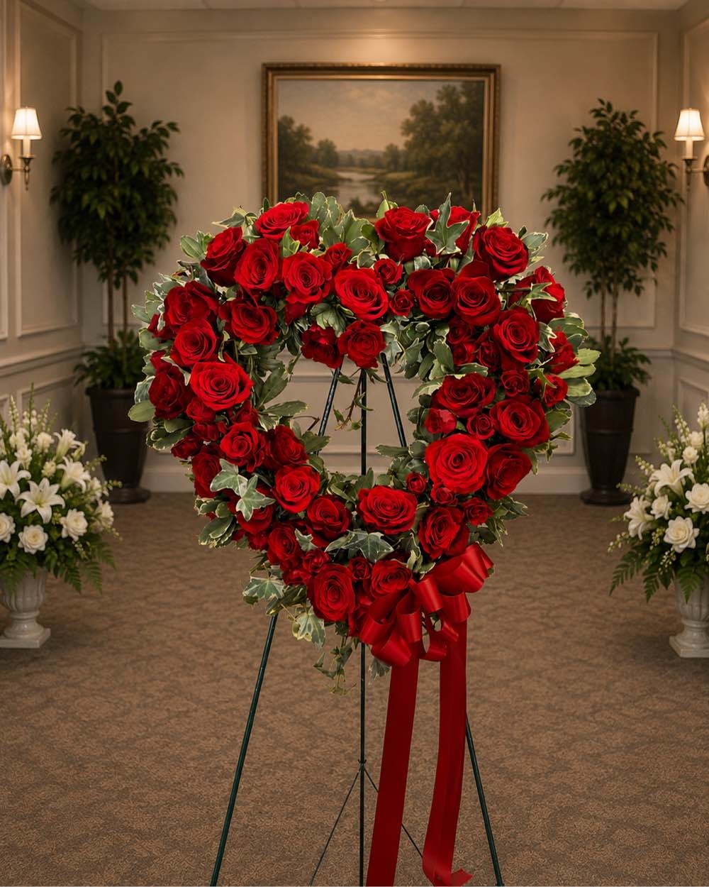 Heartfelt Rose Tribute