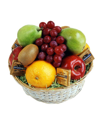 Jacques Flower Shop - Manchester FTD Fruit & Chocolate Basket