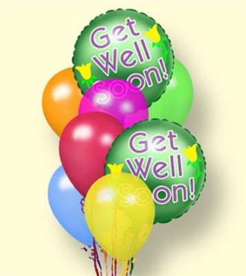 Jacques Flower Shop - Manchester JQ Get Well Balloons
