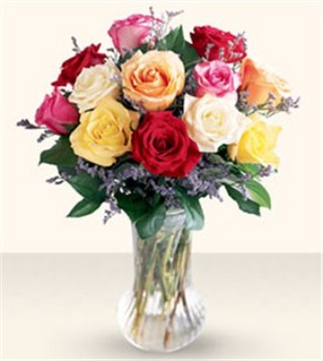 Jacques Flower Shop - Manchester JQ Spring Dozen PREMIUM Roses