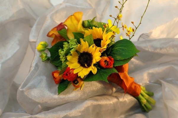 Jacques Flower Shop - Manchester JQW Sunflowers and Callas