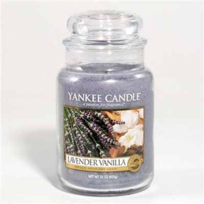Jacques Flower Shop - Manchester Yankee Candle Lavender Vanilla Jar