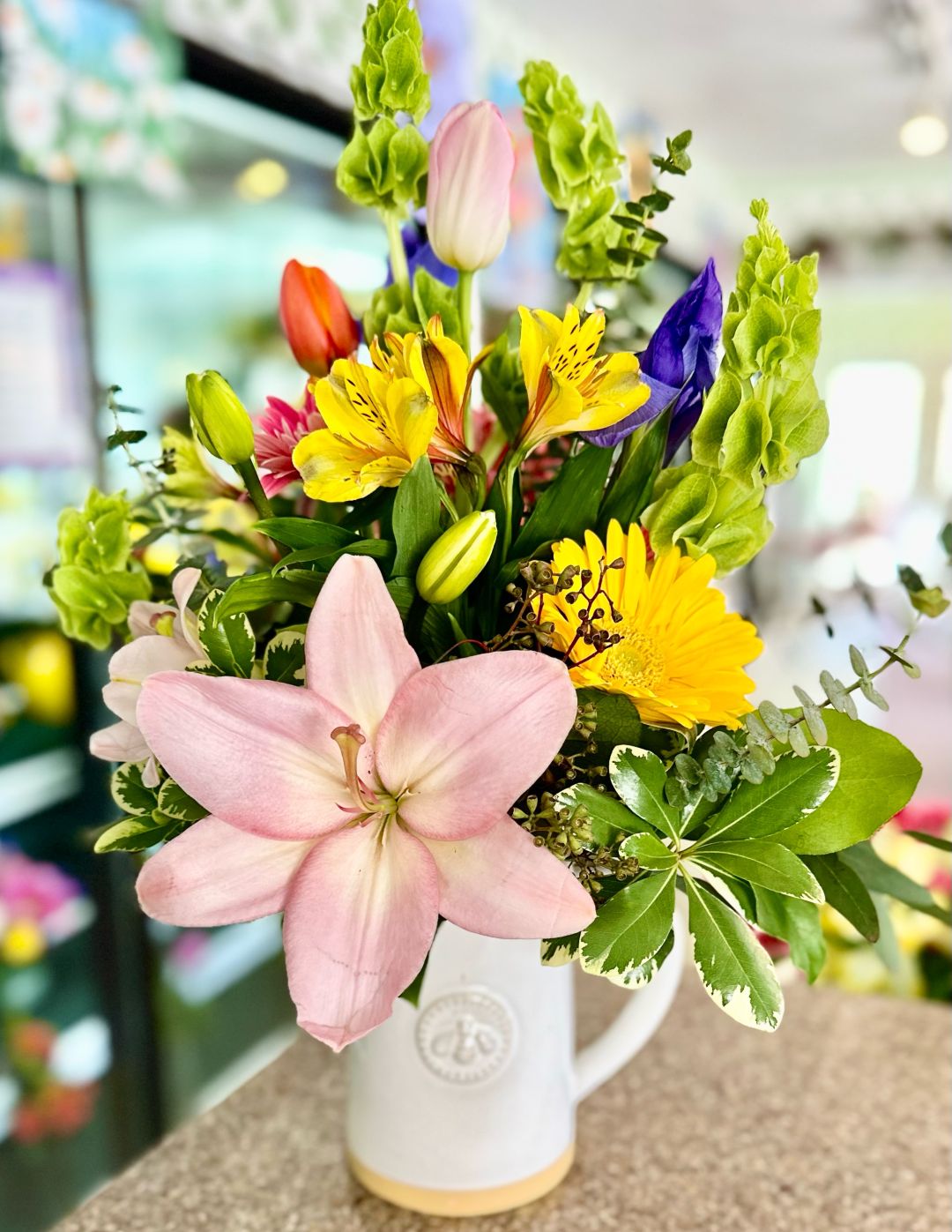 Spring Garden pitcher 