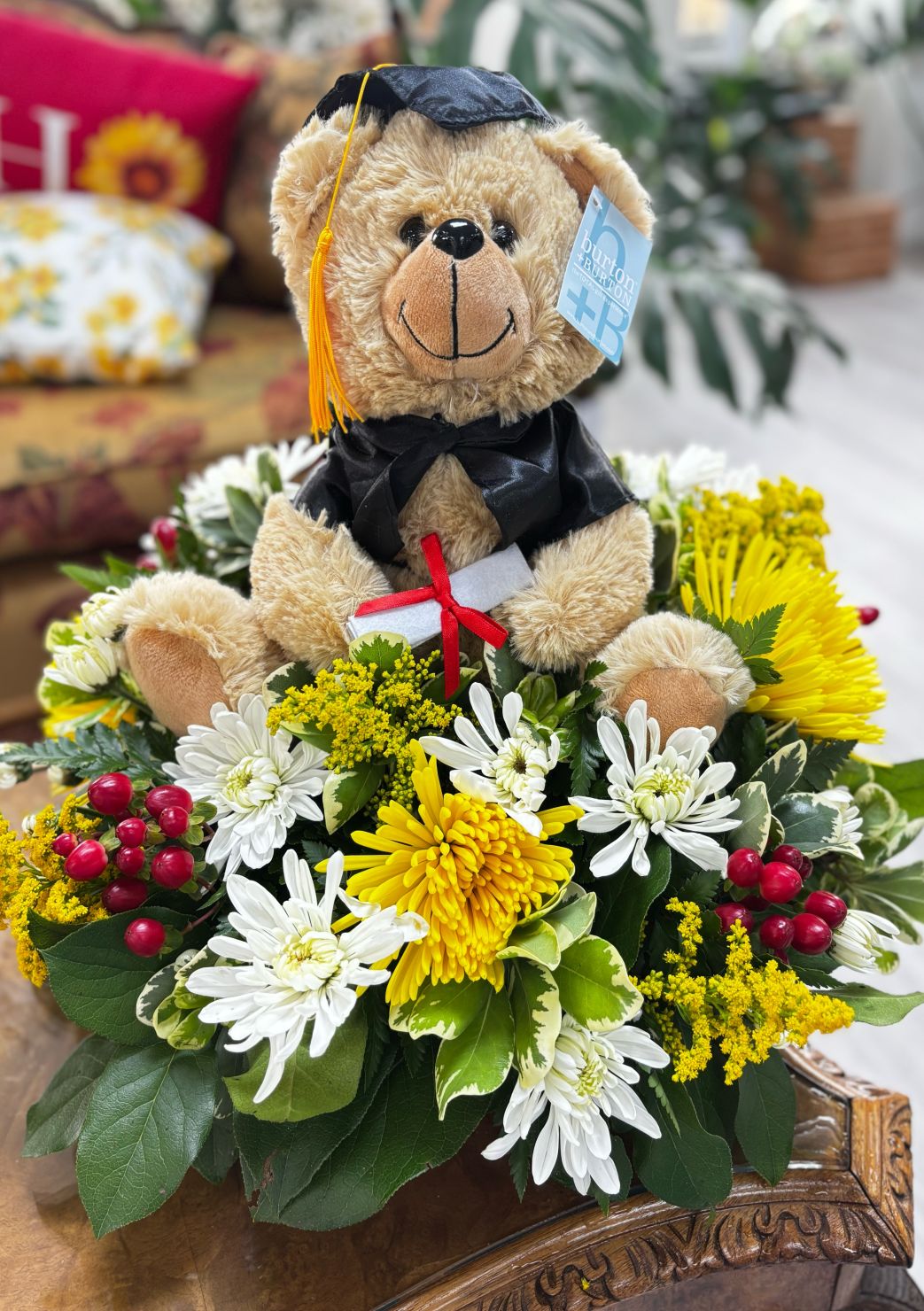 Bear graduation centerpiece