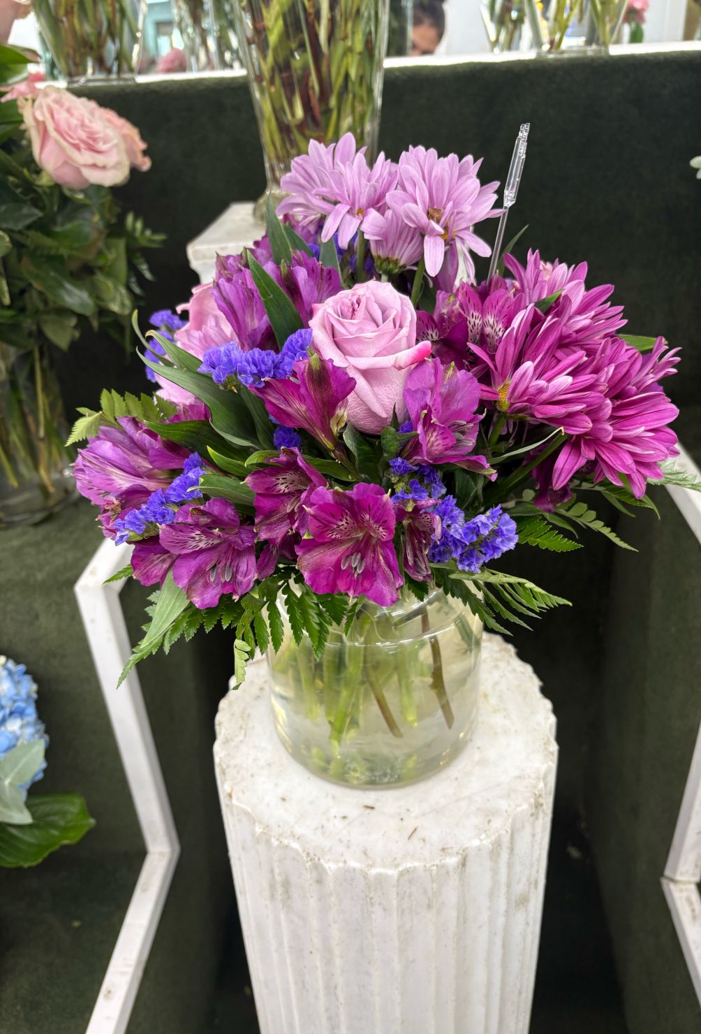 Lavender Arrangement IN THE COOLER 